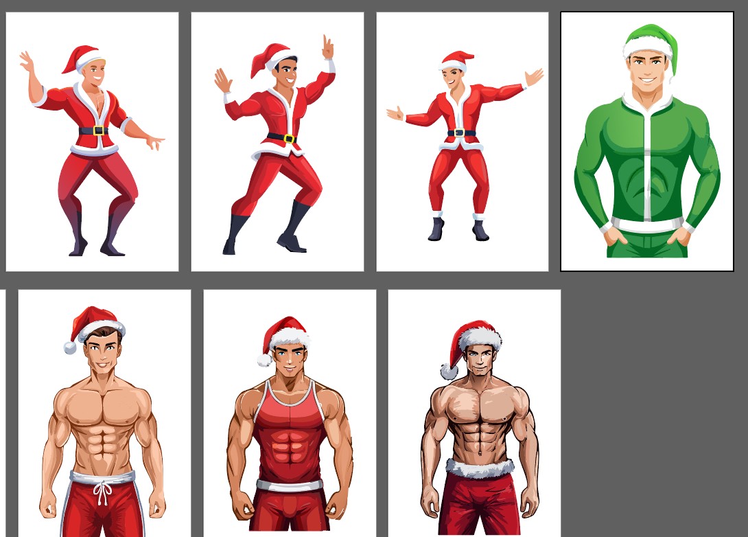 Sexy WeihnachtsMÄNNER